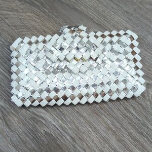 Y2K Upcycled Silver Wallet